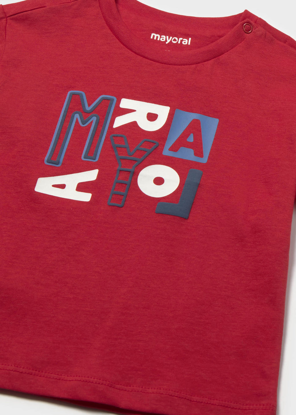 Camiseta básica letras bebé