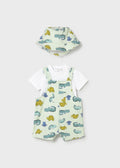 Conjunto 3 piezas con peto