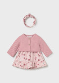 Conjunto 3 piezas con vestido
