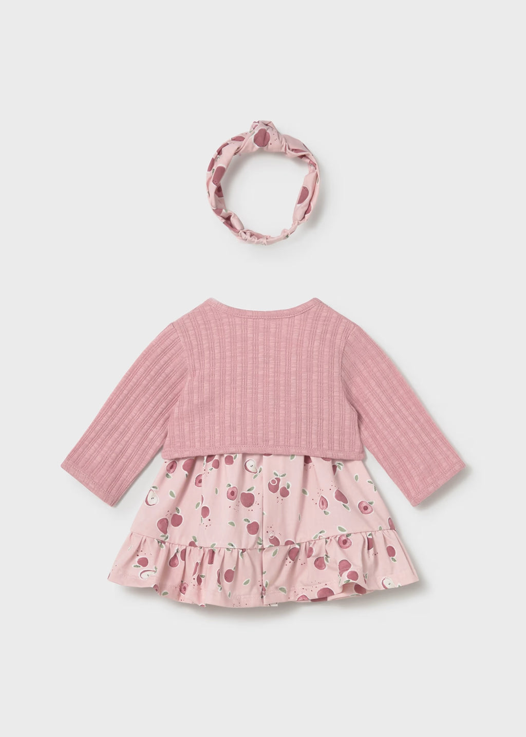 Conjunto 3 piezas con vestido