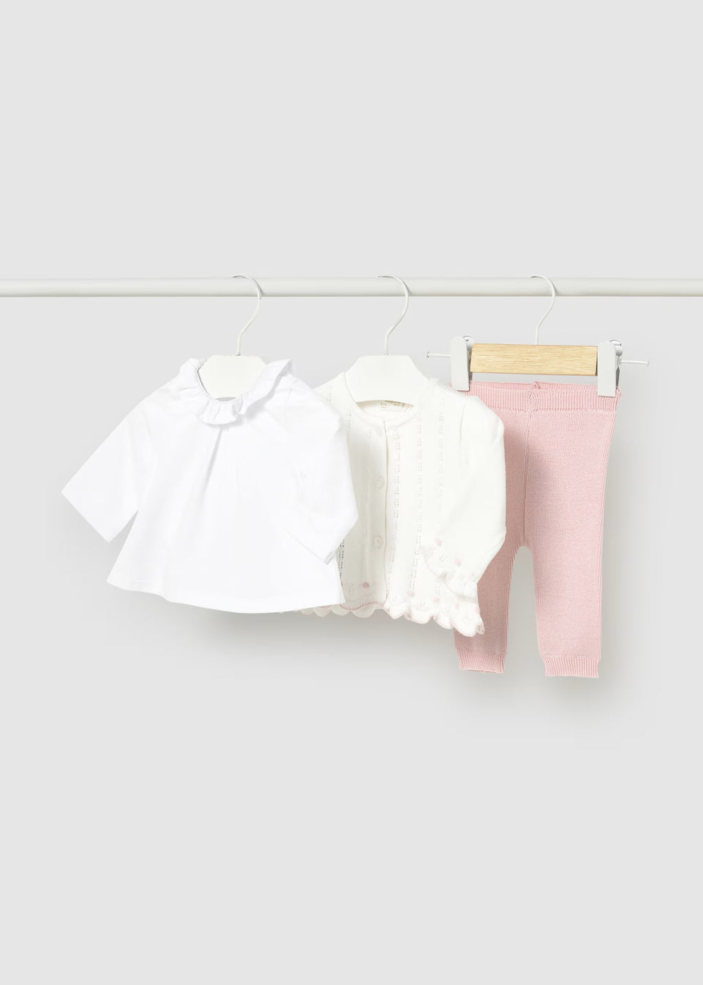 Conjunto 3 piezas tricot