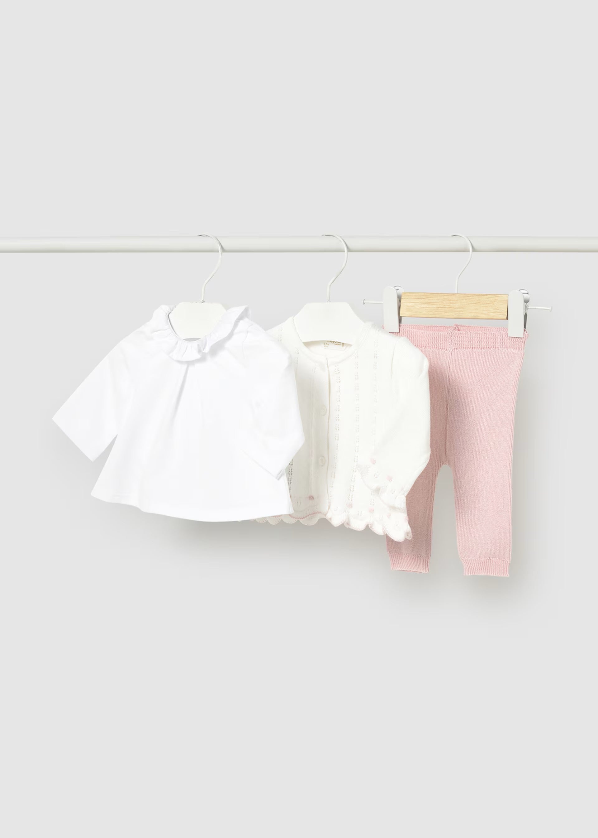Conjunto 3 piezas tricot