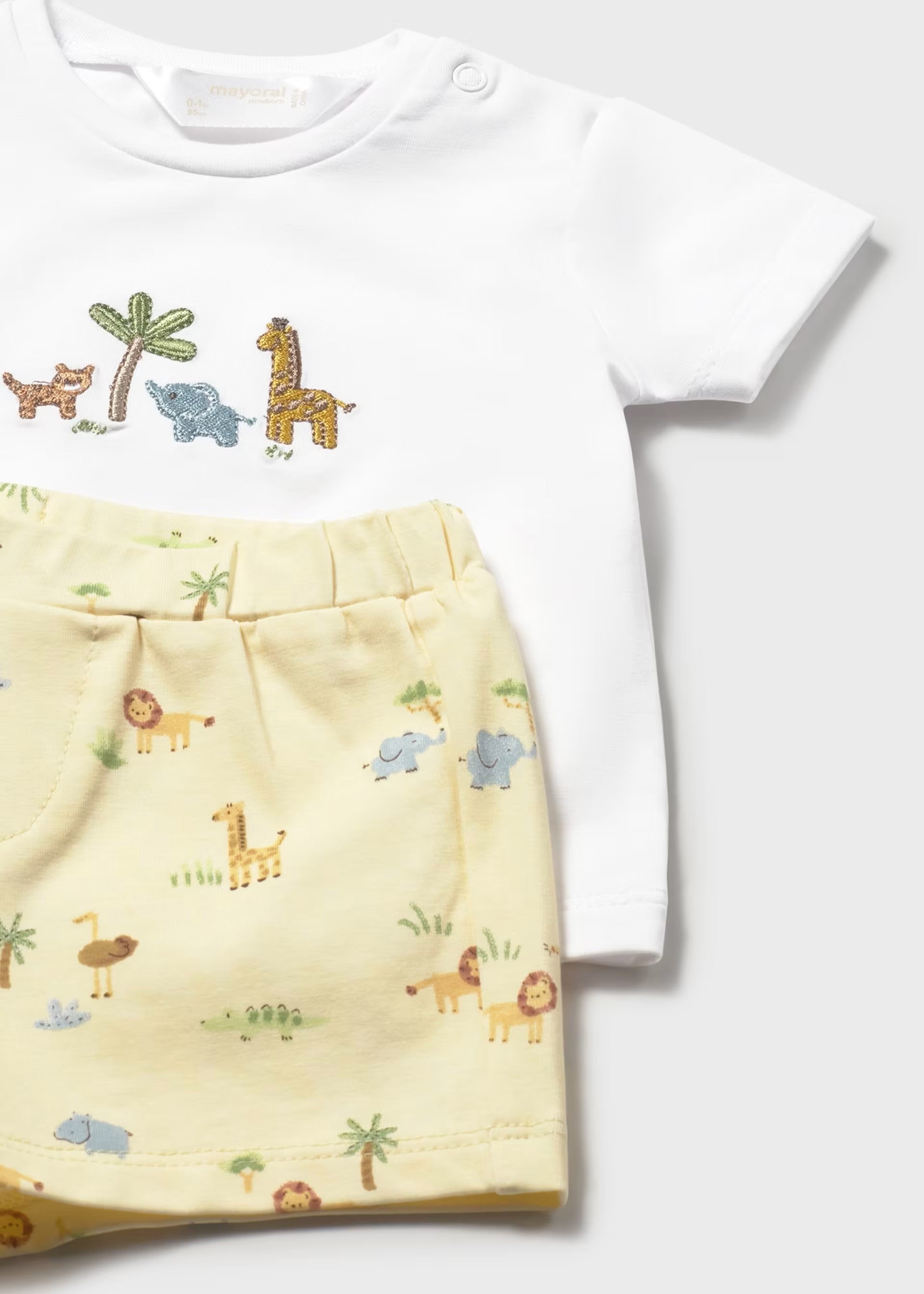 Conjunto 4 piezas pantalón corto