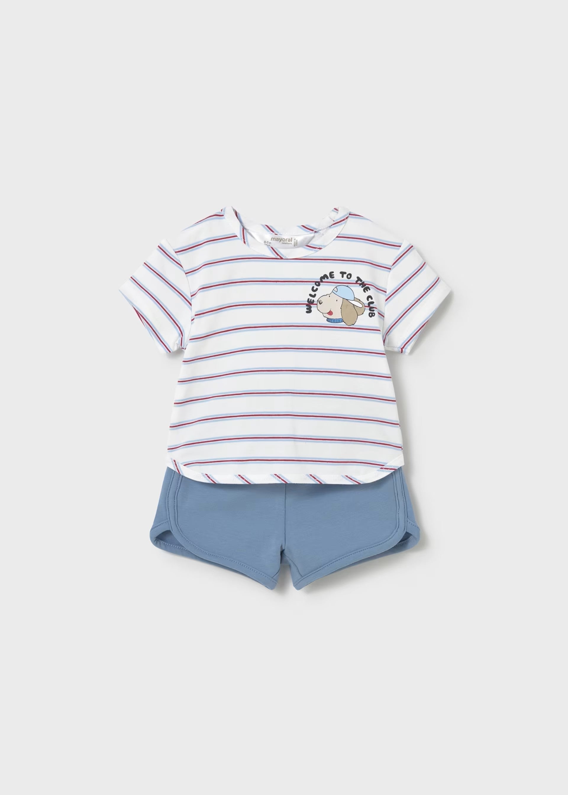 Conjunto 4 piezas rayas