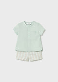 Conjunto pantalón corto y camisa