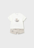 Conjunto pantalon corto camiseta