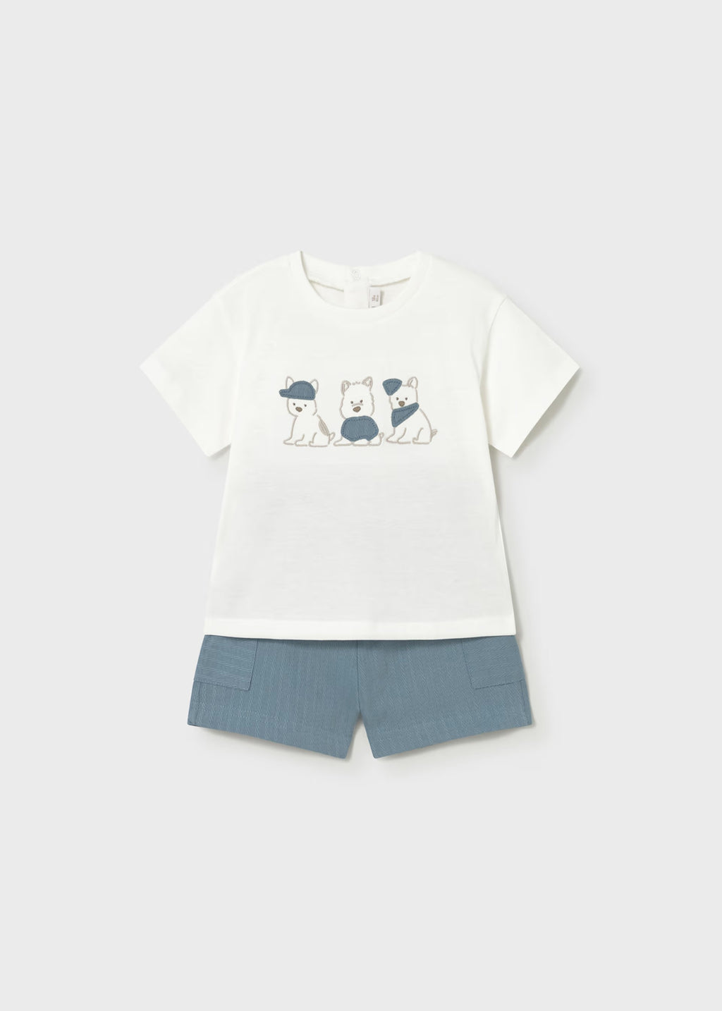 Conjunto pantalón y camiseta animalitos