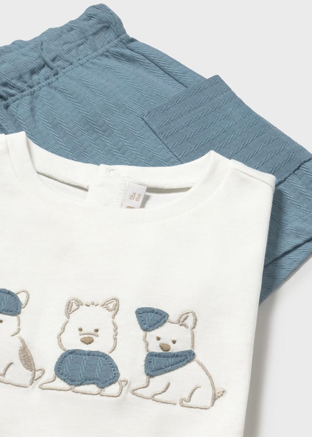 Conjunto pantalón y camiseta animalitos