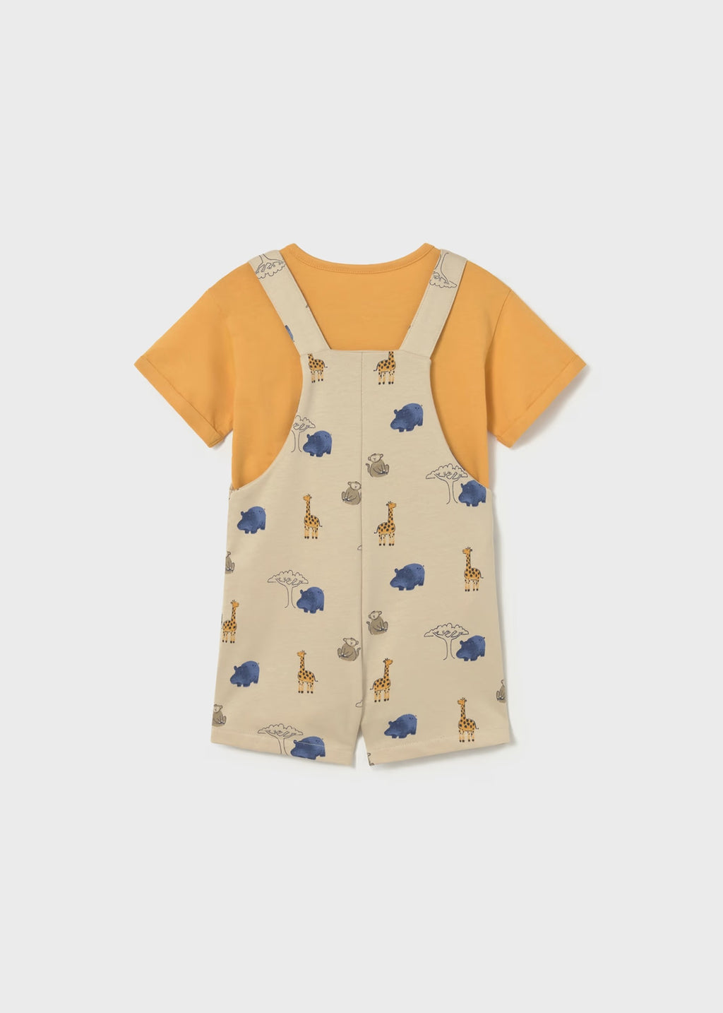 Conjunto peto estampado y camiseta