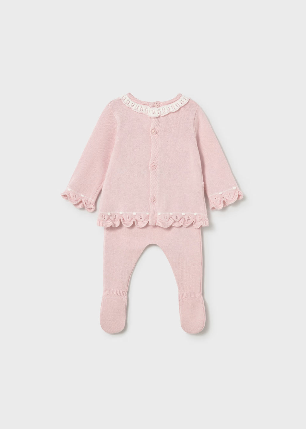 Conjunto polaina y jersey tricot