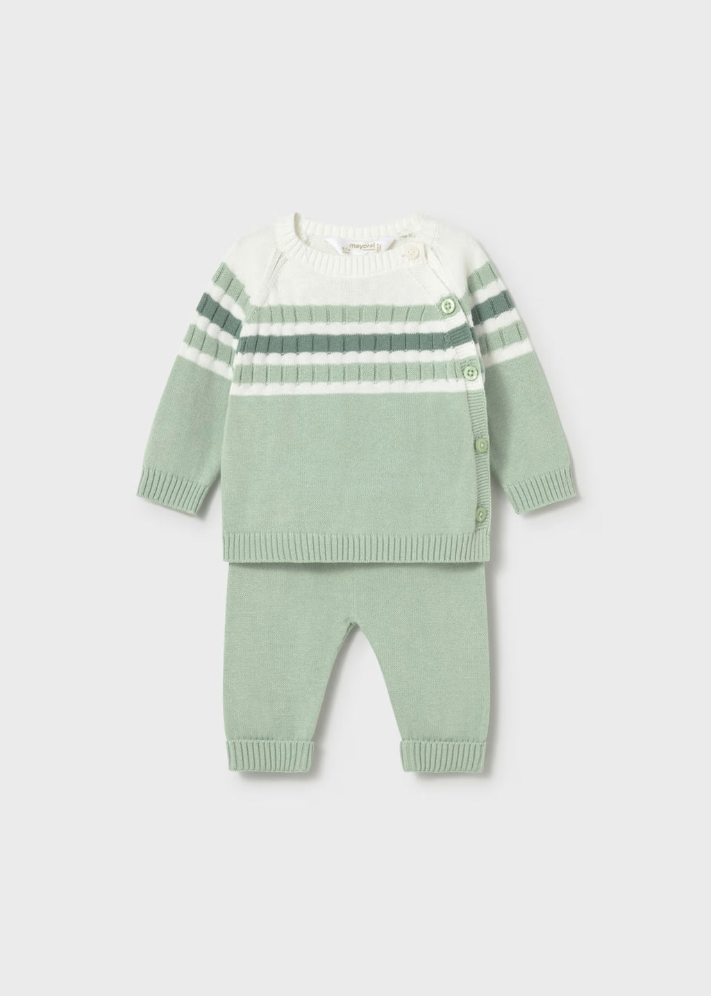 Conjunto polaina y jersey tricot