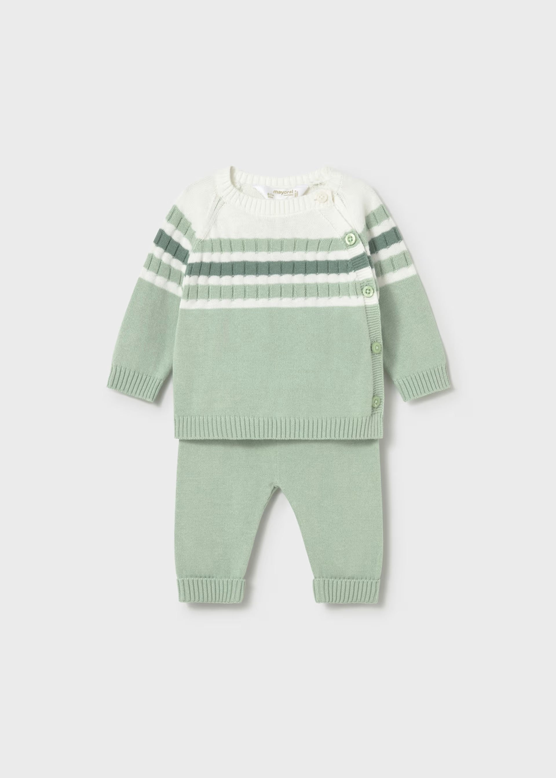 Conjunto polaina y jersey tricot