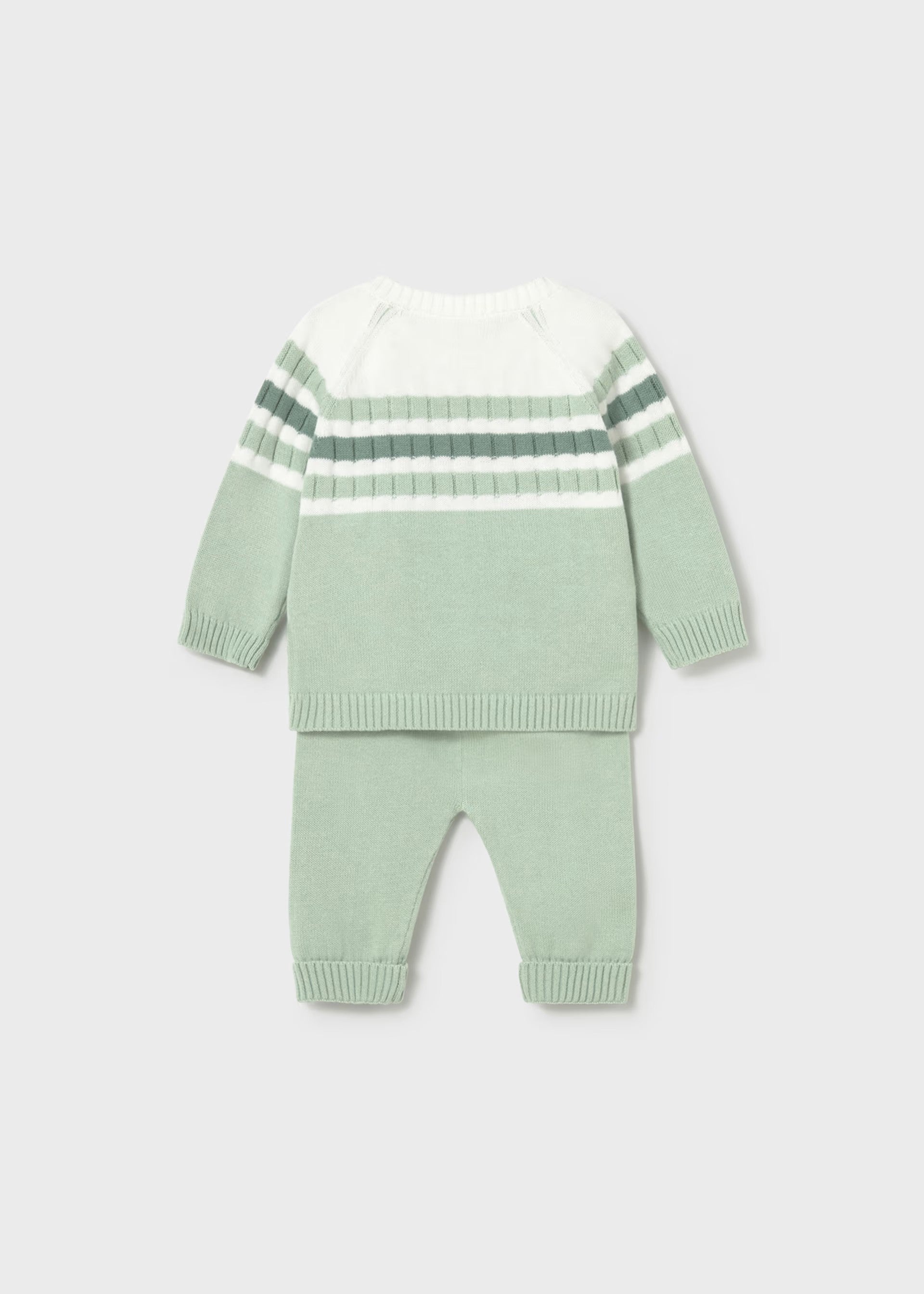 Conjunto polaina y jersey tricot