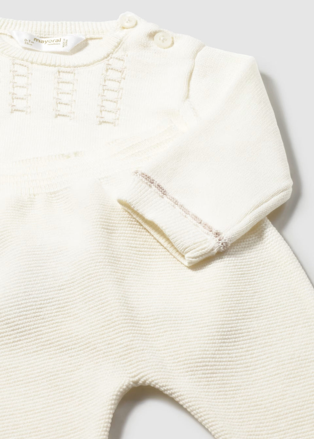 Conjunto polaina y jersey tricot