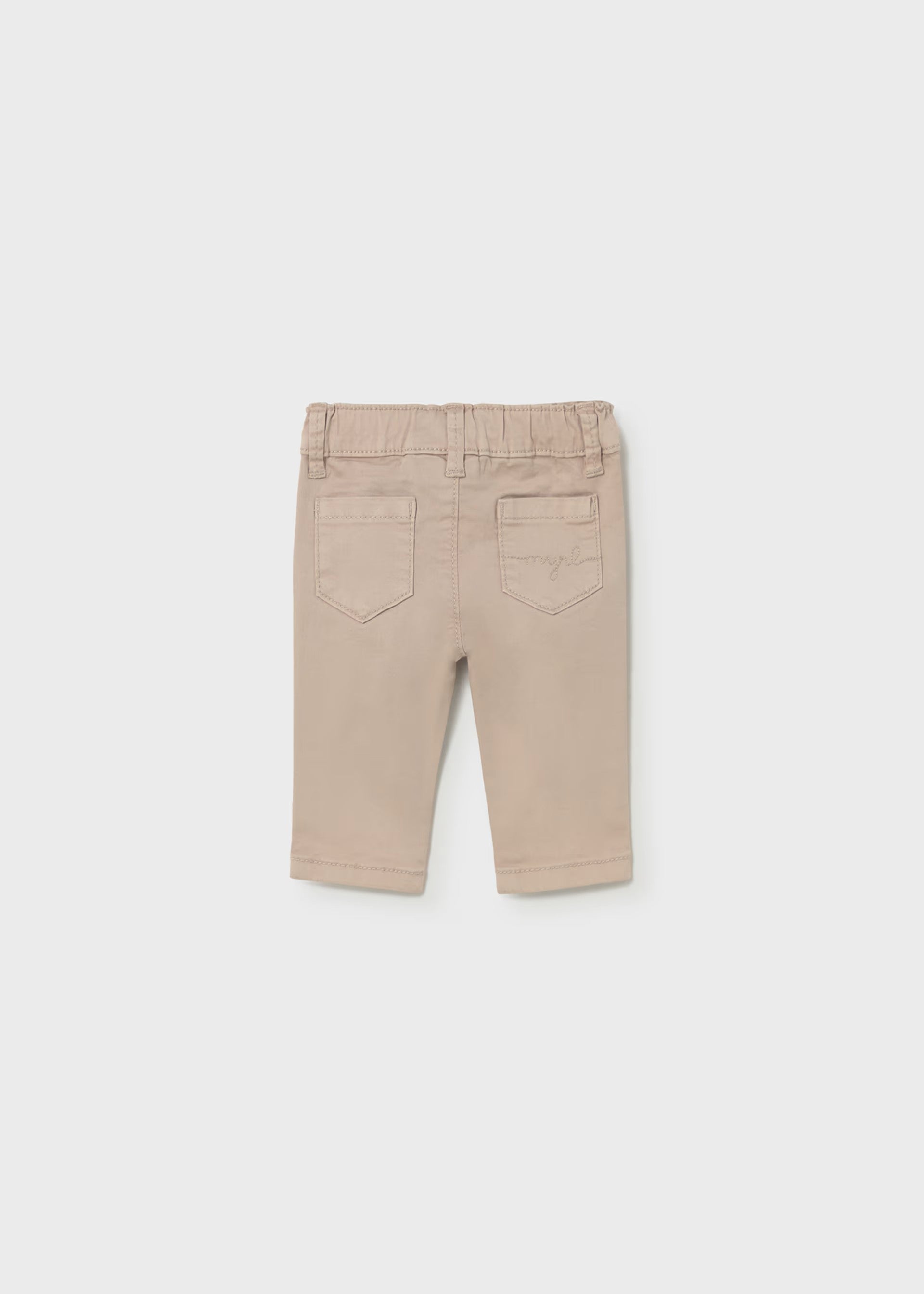 Pantalón largo sarga