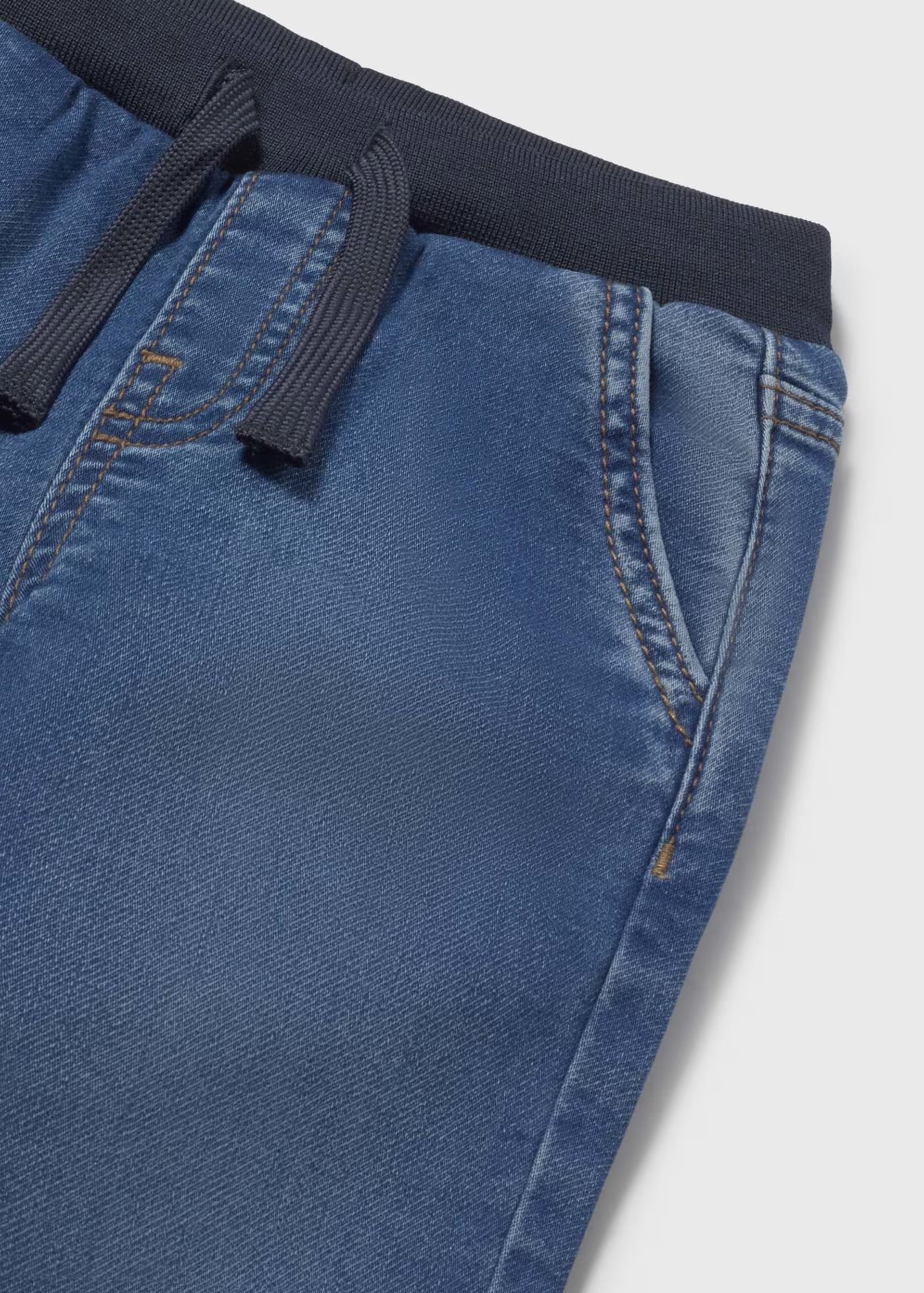 Pantalon soft denim jogger