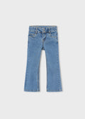 Pantalón vaquero flare niña