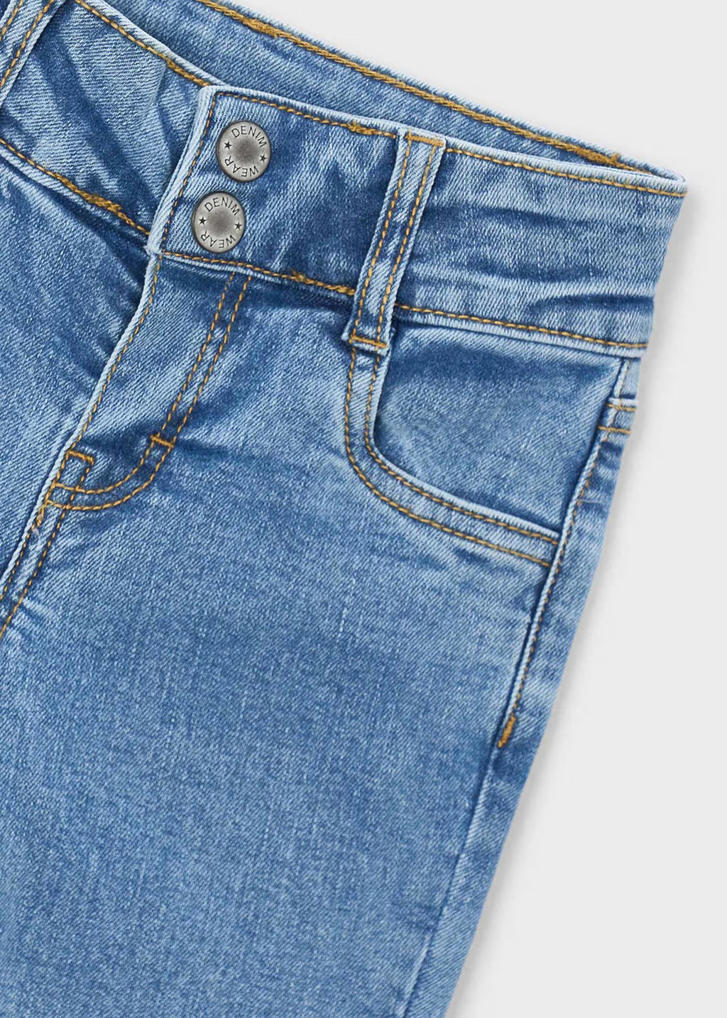 Pantalón vaquero flare niña