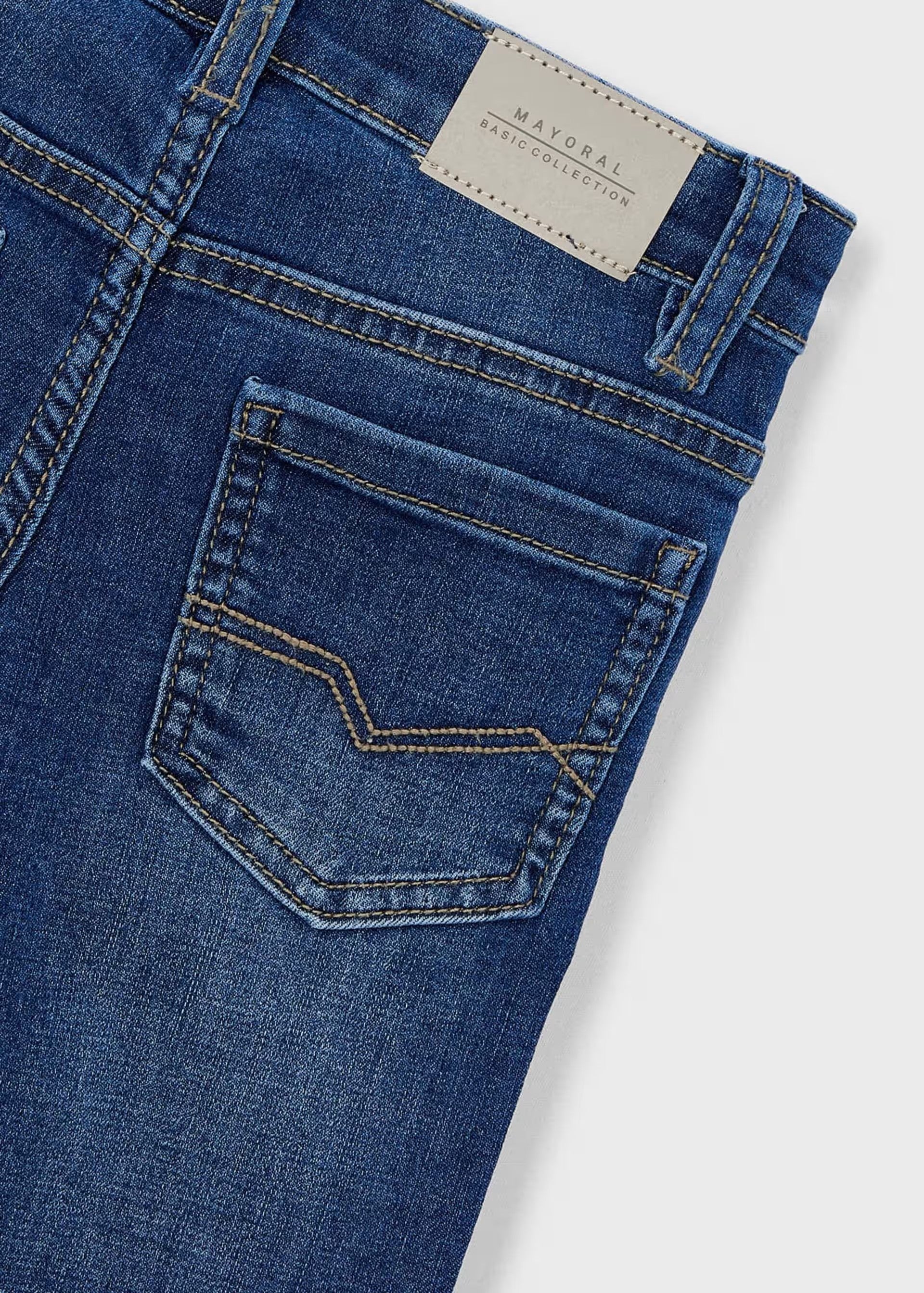 Pantalón tejano Slim fit básico