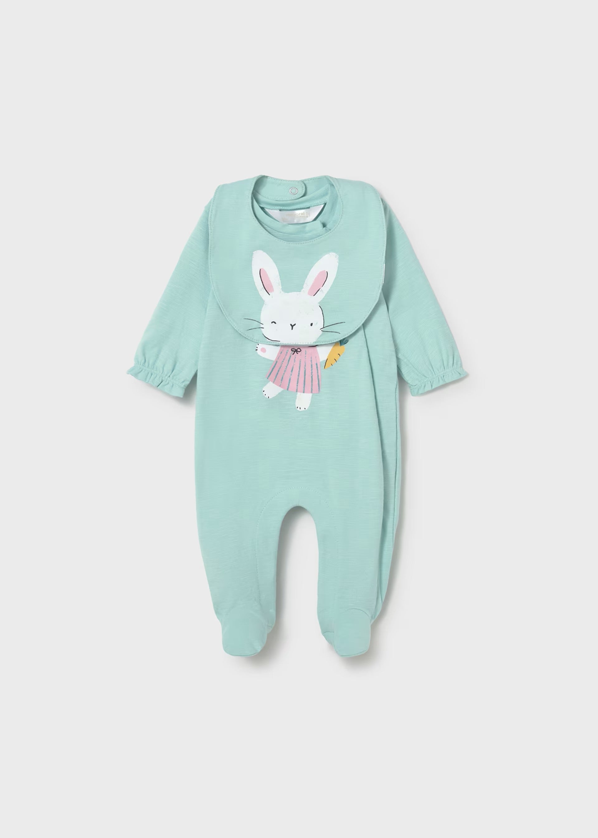 Pijama largo con babero