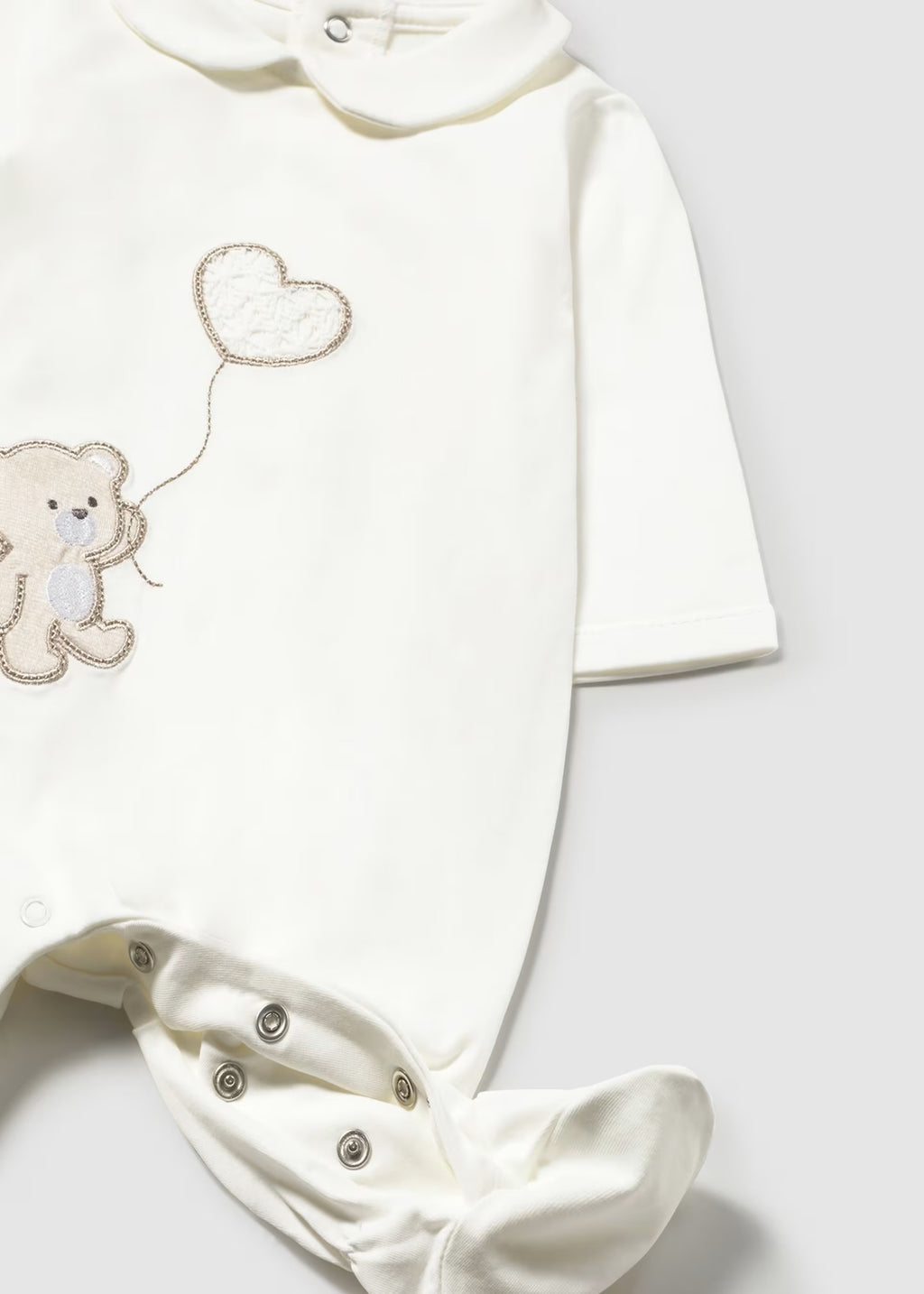 Pijama osito bordado