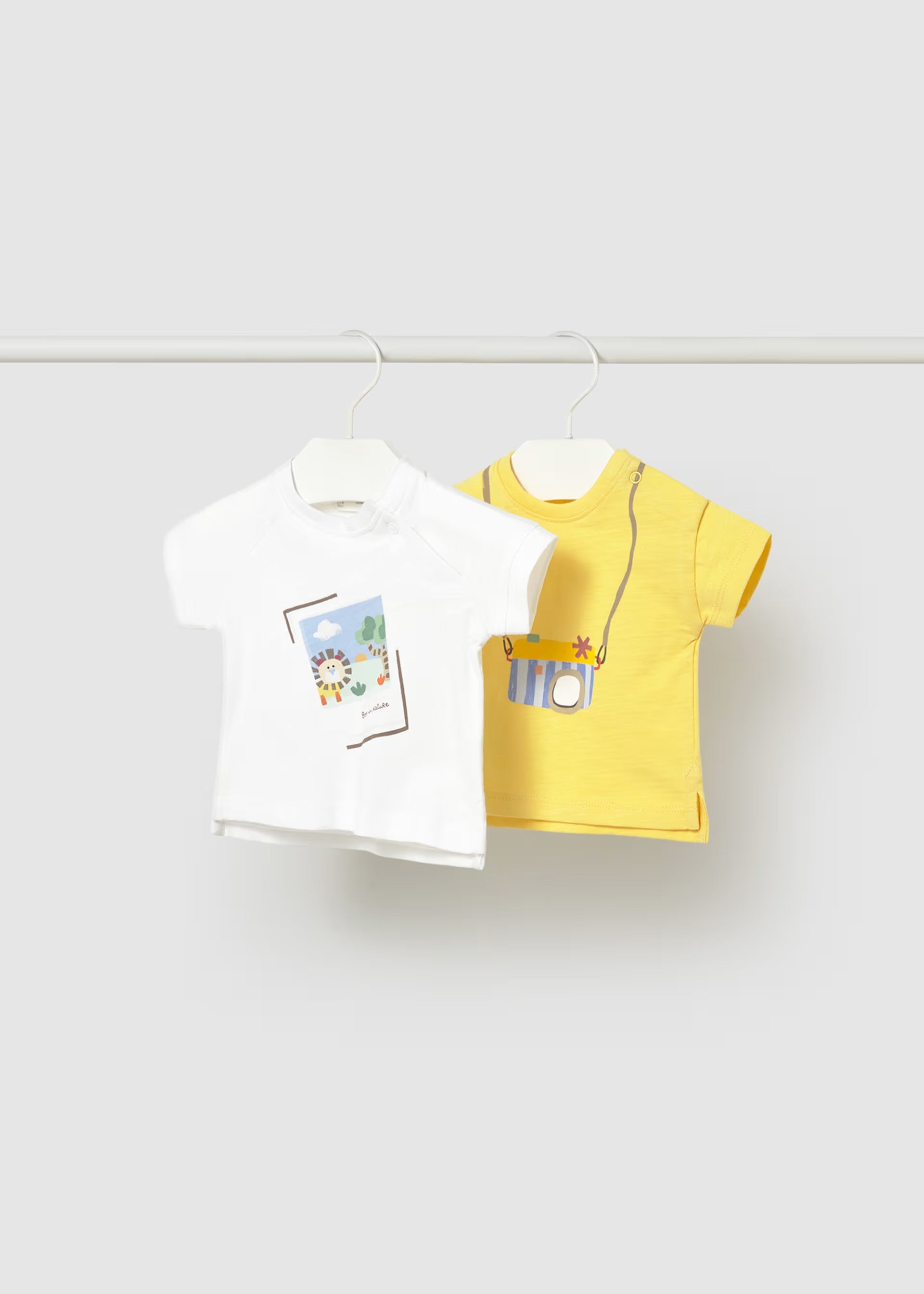 Set 2 camisetas estampadas