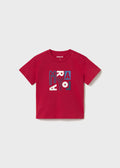 Camiseta básica letras bebé