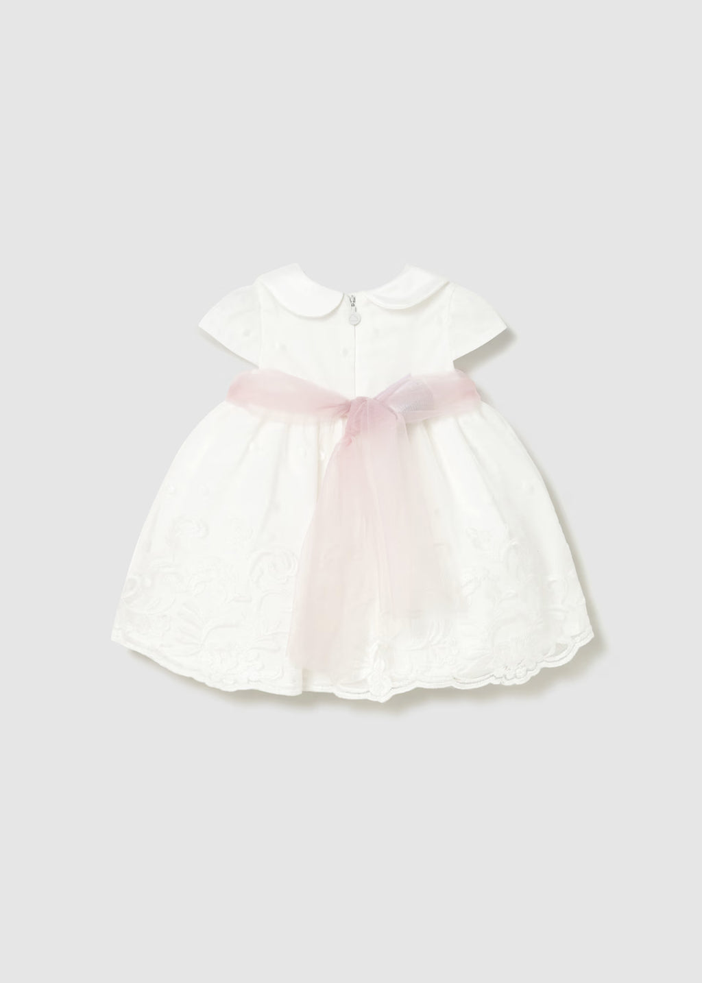 Vestido con fajín ceremonia