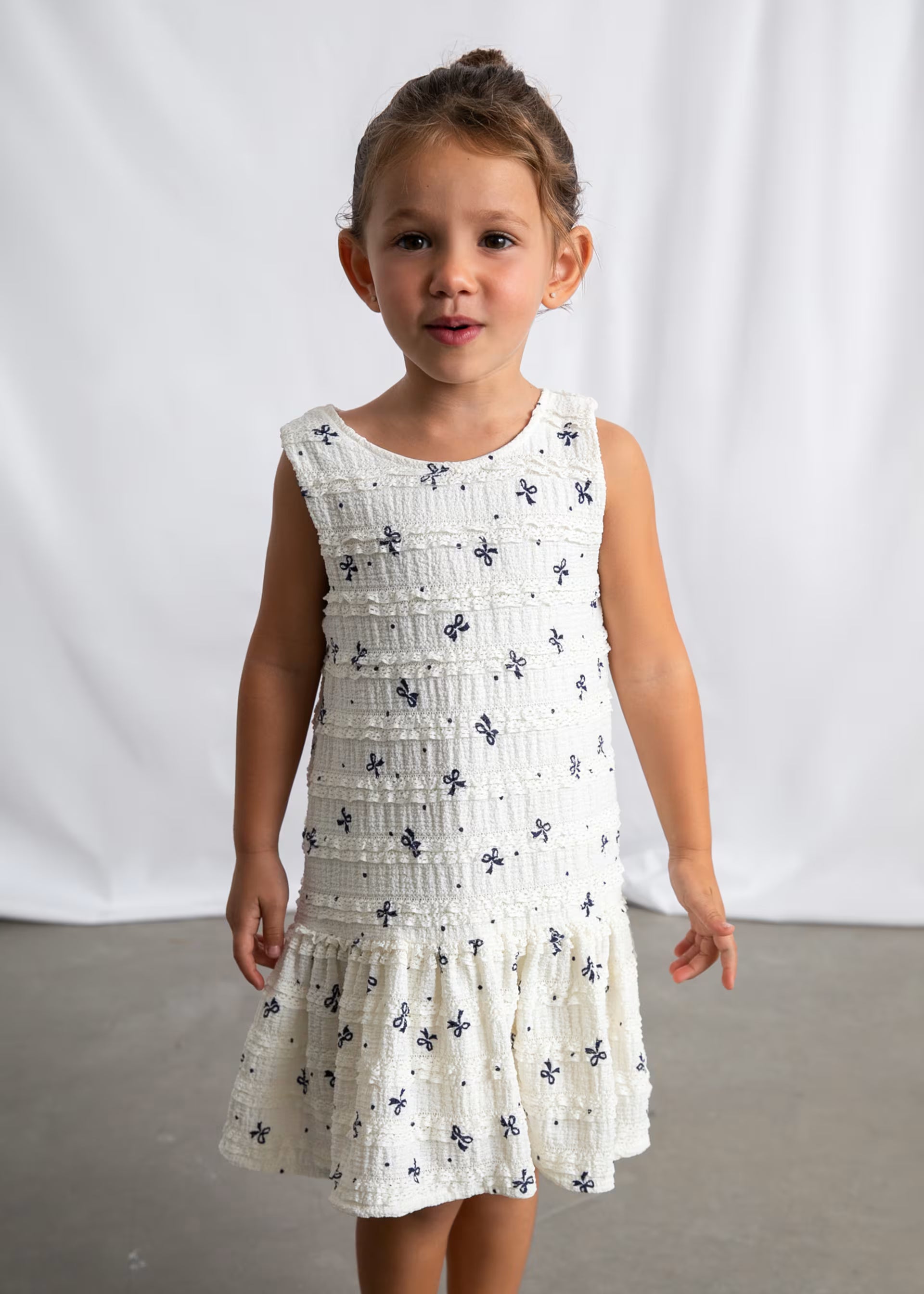 Vestido punto niña